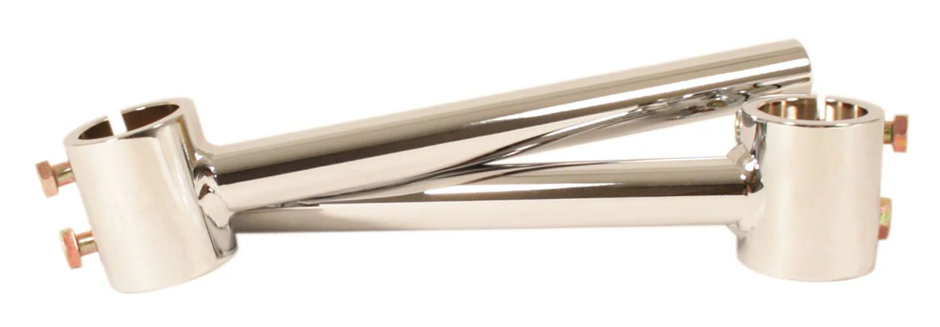 34mm Clip-on Handlebar Set - Chrome