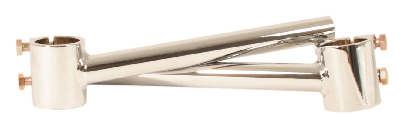36mm Clip-on Handlebar Set - Chrome