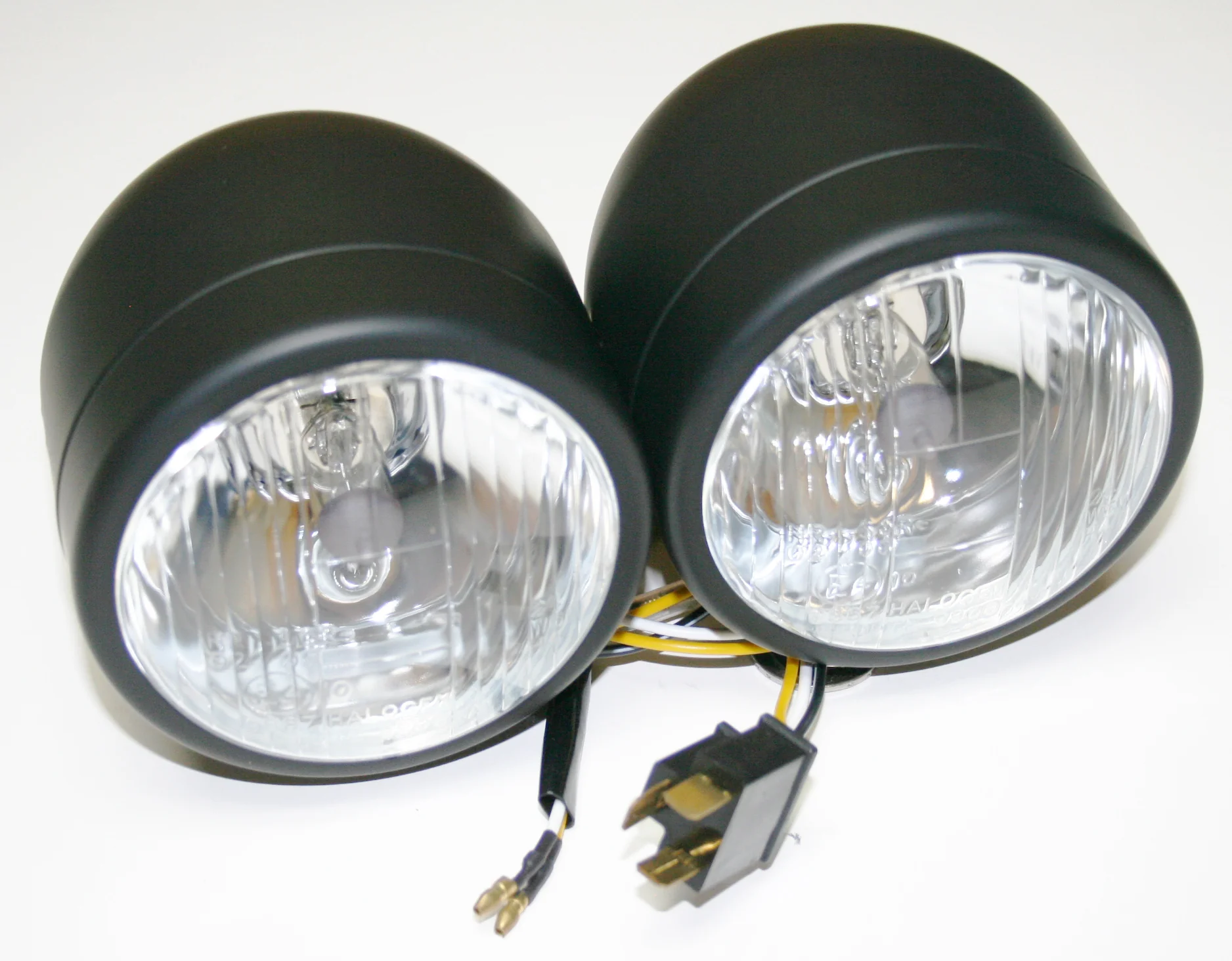 4" Custom Black Dual Beam Unit
