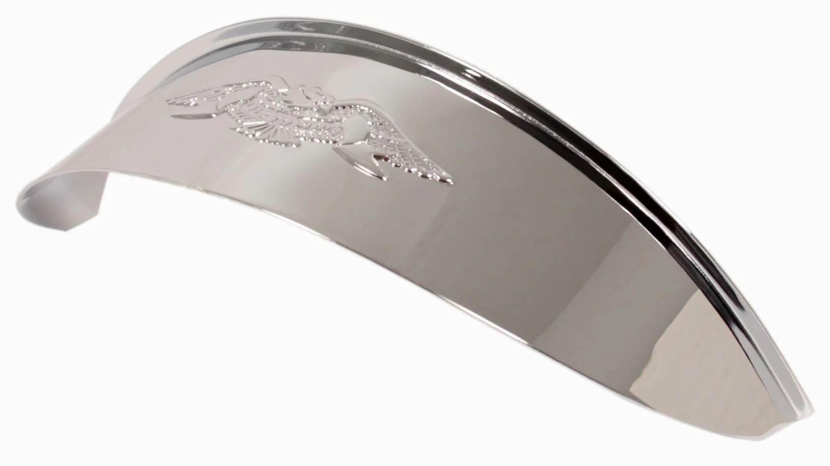 7" Headlamp Visor With Eagle Emblem