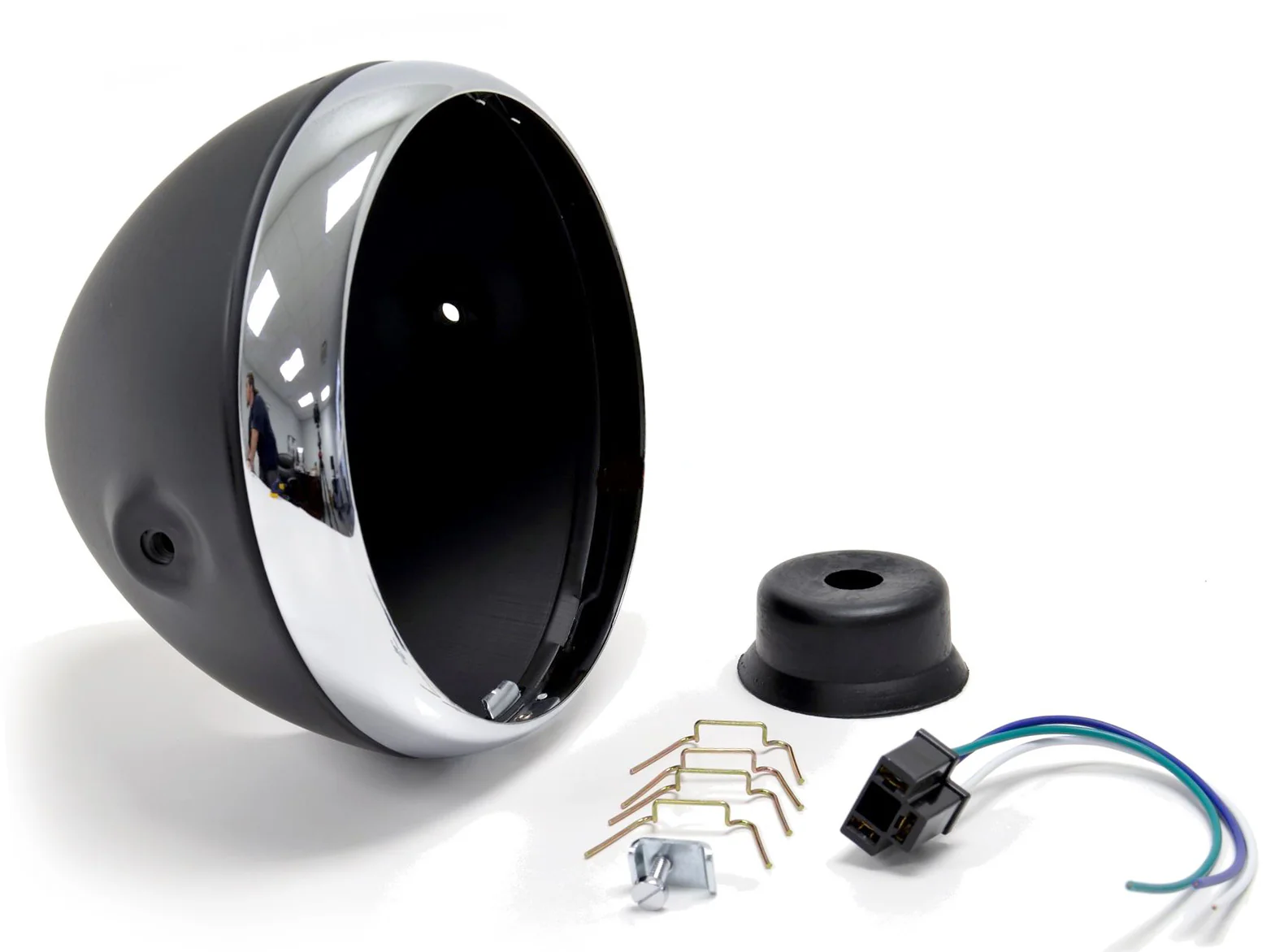7" Headlight Shell and Rim
