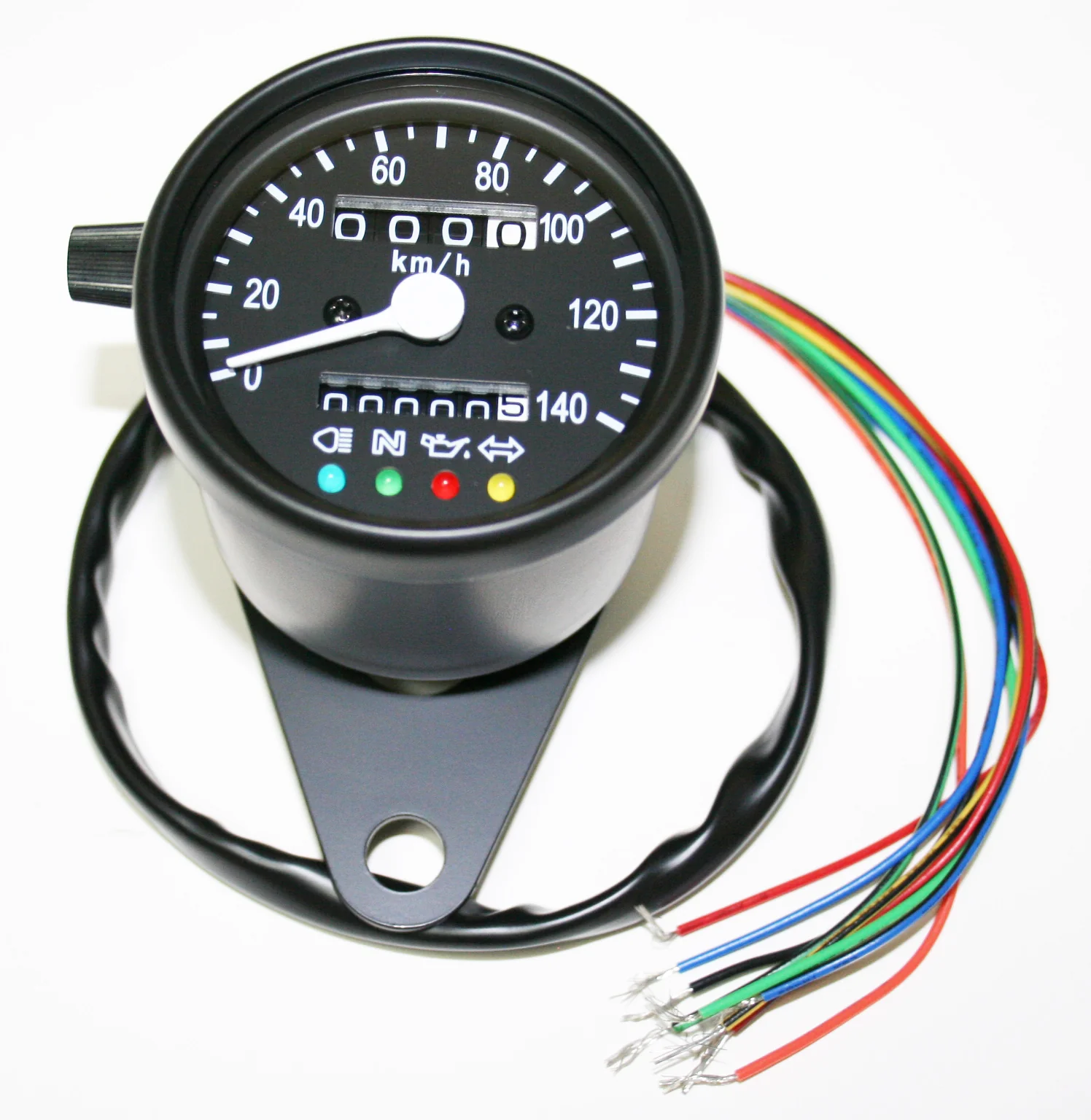 Deluxe Mini Custom Speedometer-KPH ~ All Black