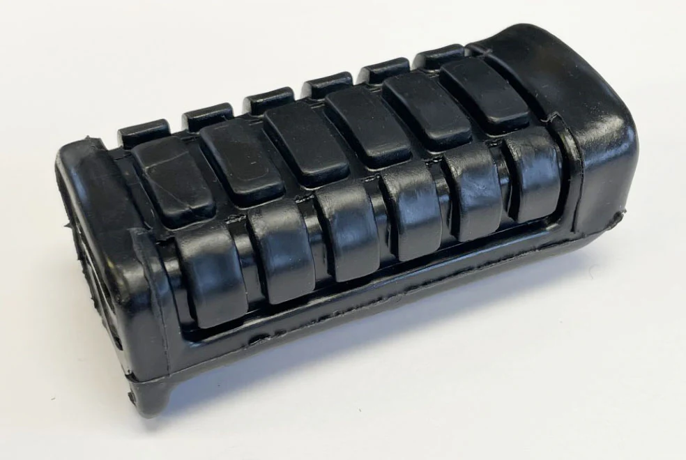 Rear Passenger Foot Peg Rubber ~ Genuine Honda - Image 2